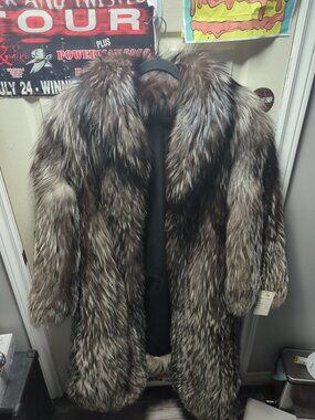 JACKET FOX FUR COAT FUCHS PELZMANTEL FOURRURE RENARD GIACCA PELLICCIA VOLPE 毛皮